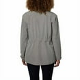 thumbnail image 2 of Hang Ten Women's Water Repellant Hybrid Jacket, Gray 2XL, 2 of 2