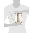 thumbnail image 2 of Winco WPB-2C, 2-Quart Stainless Steel Deluxe Bell Pitcher with Ice Catcher, 2 of 2