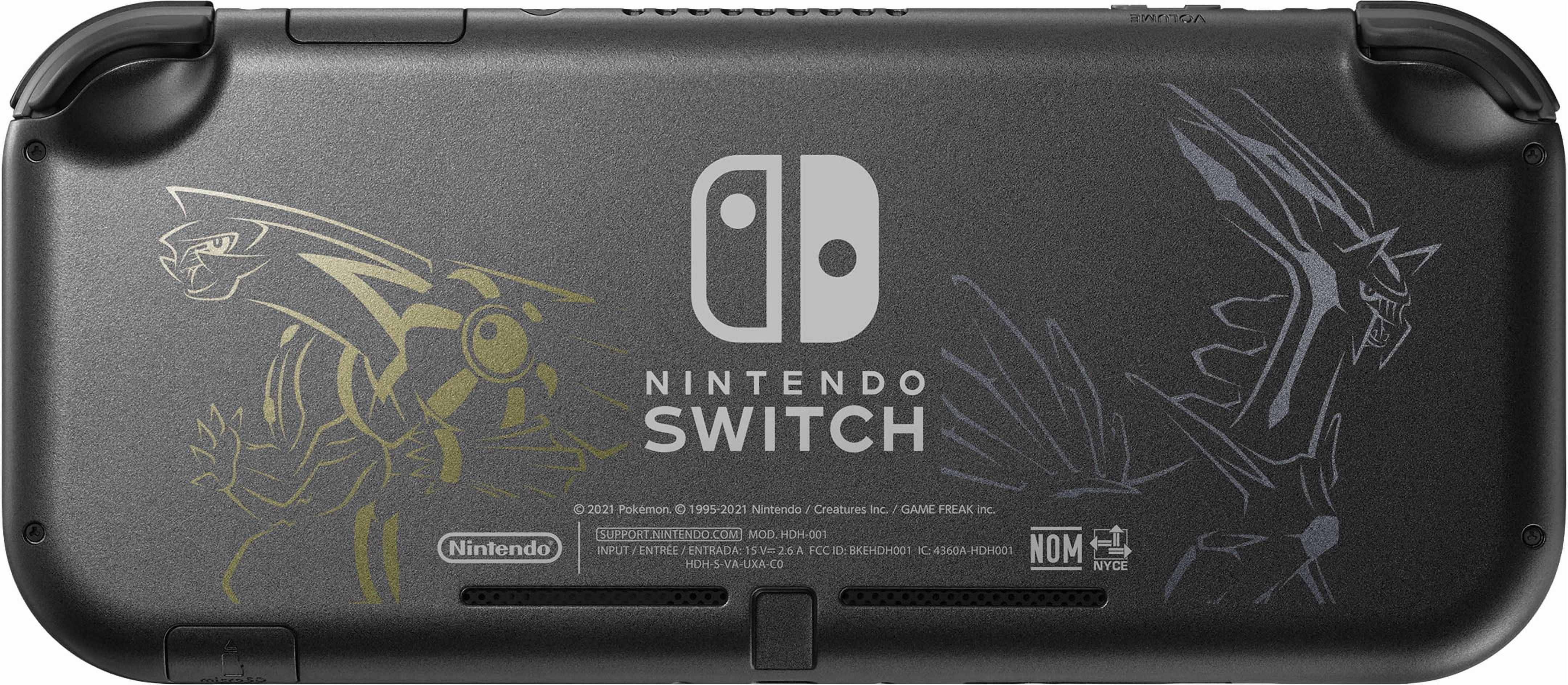 Nintendo Switch Lite Pokemon Dialga & Palkia Limited Edition with Grand Theft Auto: The Trilogy and Mytrix Accessories NS Game Disc Bundle Best Holiday Gift