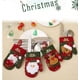 thumbnail image 2 of Juego de 8 cubiertos navideños, muñeco de nieve, Papá Noel, alce, cuchillo y tenedor, funda para bolsa, cubiertos, soporte para cubiertos, Navidad, Año Nuevo, decoración de mesa, adornos, guantes, 2 of 5
