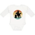 thumbnail image 3 of Inktastic Rodeo Barrel Racing Cowgirl Girls Long Sleeve Baby Bodysuit, 3 of 5