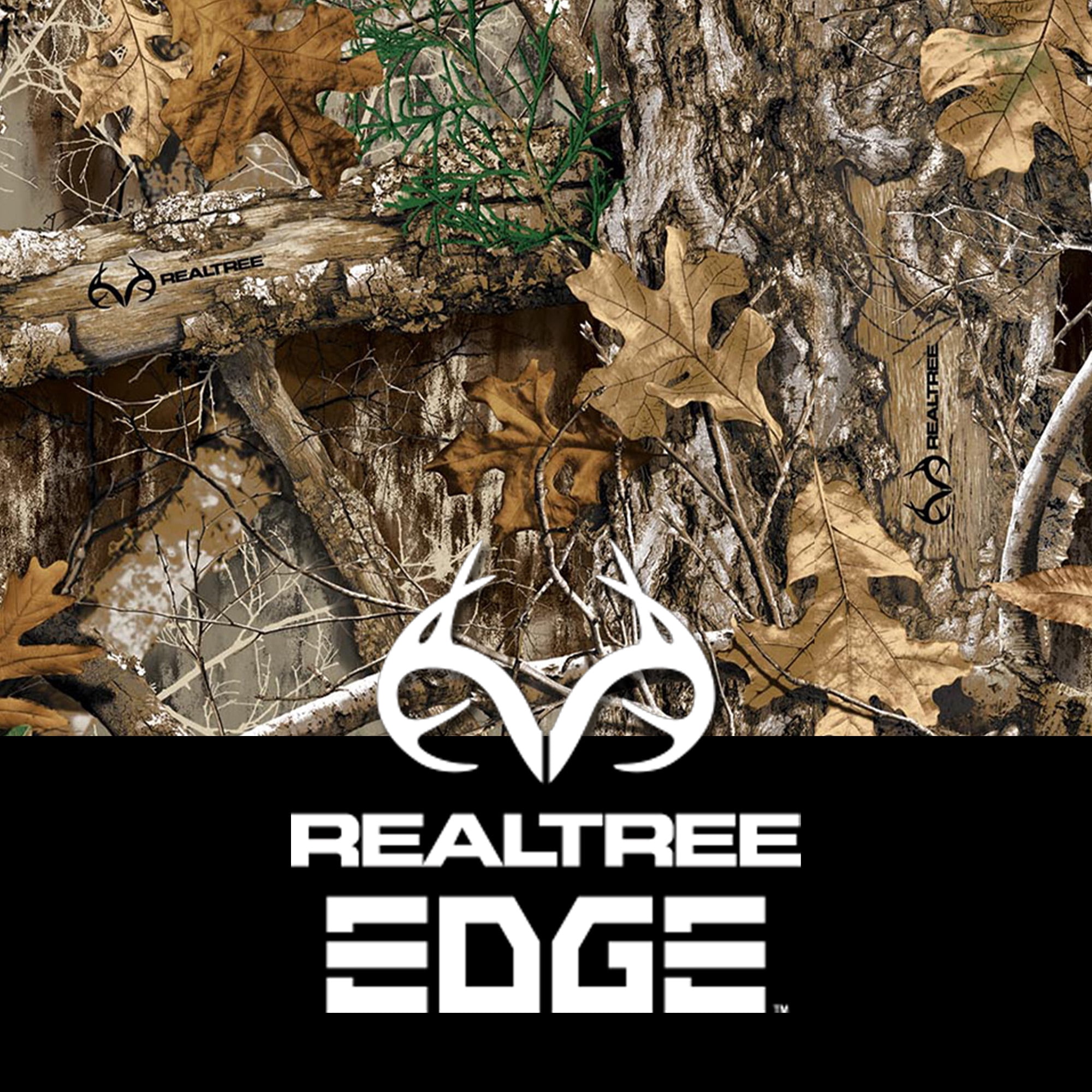 Realtree Edge Twin Bedding Set, Includes Comforter and Shams