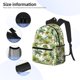 thumbnail image 3 of Disketp Green Hawaii Palms Mochila Ligera Clásica con Múltiples Bolsillos, Mochila Casual para Hombre y Mujer, Ideal para Escuela, Trabajo y Viajes, 3 of 6