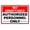 Warning Sign 4, variant on Cashless Payment Only Sign – 8x12 Inch Reflective Aluminum,UV Protected & Weatherproof,Contactless Payment Accepted Sign for Business or Retail Storefront