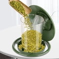 thumbnail image 3 of WHAMVOX Green Hanging Bird Feeder for Outdoors with Multiple Feeding Angles Easy Refill and Installation, 3 of 8