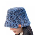 thumbnail image 1 of Women‘s Winter Faux Fur Fuzzy Warm Bucket Hat, 1 of 6