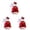 Multicolor 3PCS, variant on Ladybugs Daisy Holiday Ornament Doll Doll Decorations Good Gifts