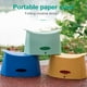 thumbnail image 3 of Taburete plegable portátil para exteriores, banco de silla de plástico antideslizante para baño, acampada, viajes, pesca Inevent HA000903-01B, 3 of 6