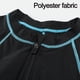 thumbnail image 5 of Traje de baño de surf con protección solar, traje de buceo profesional, traje de buceo para mujer, traje de baño con cremallera de secado rápido, 5 of 6
