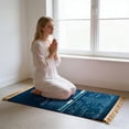 thumbnail image 4 of Portable Prayer Mat With Step‑By‑Step English Guide And Arabic Recitation, Thick Cushioned Non‑Slip Backing, Foldable Travel Rug For Home Mosque Or Trips, Soft Wear‑Resistant Fabric, Easy Storage, 4 of 6