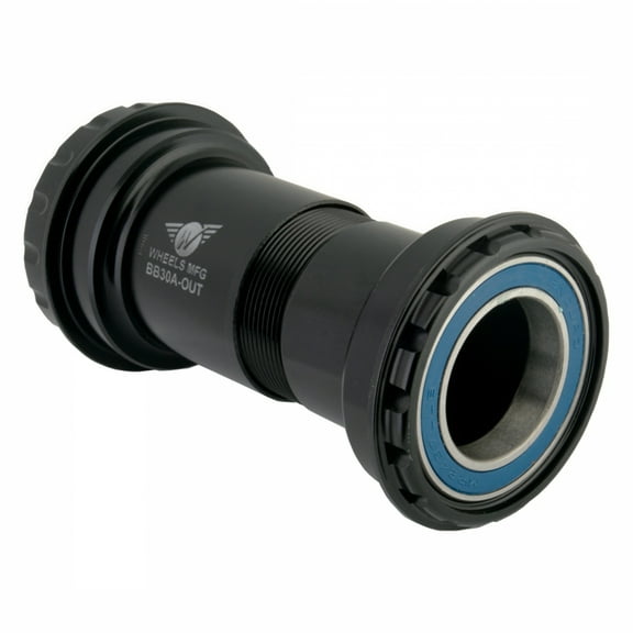 Wheels Manufacturing Bb30A To Outboard Bb; 24Mm Base Model; Black - BB30A-OUT-SHIM