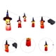 thumbnail image 3 of Sombreros Bruja Fantasma Colgantes Halloween Con Cadena Luces para Jardín () Naranja, 3 of 3