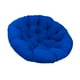 thumbnail image 4 of Cojín para silla colgante, cojín para asiento, cojín para silla Papasan, cómodo y suave Azul, 4 of 9