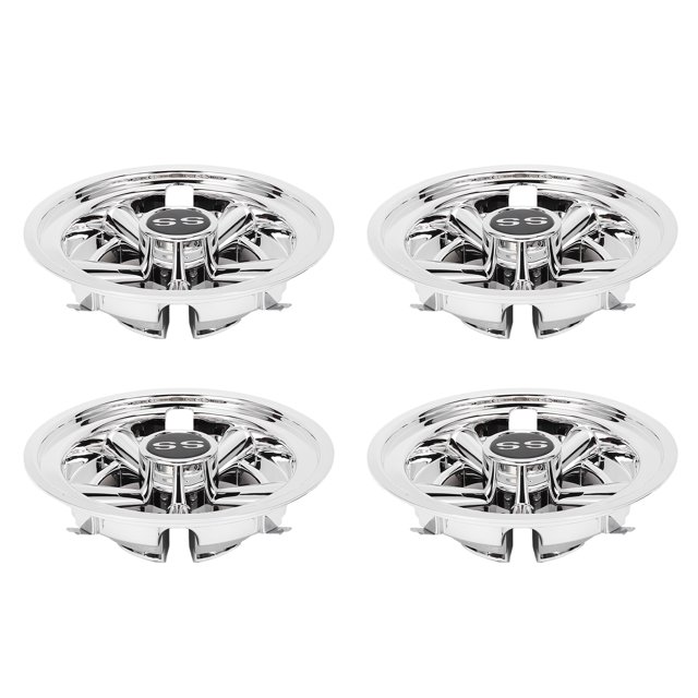 Cubiertas Cromadas Para Cubo De Rueda, Para Tapacubos De Rueda De Coche SS Style Club Para Reparación