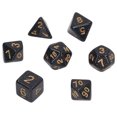 thumbnail image 4 of Juego de Dados DND Dados de Poliedro de Números Dorados de Varios Lados para Juegos de Mesa Interactivos de Mazmorras y Dragones Suministros Escolares ANGGREK Otros, 4 of 8