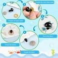 thumbnail image 5 of Doll Eyes 12-25mm Mixed Color Doll Eyes, Colorful Plastic Safety Eyes with Colorful Glitter Washers for Doll, Puppet Crafting, Plush Animal Craft Making (56 Pcs), 5 of 6