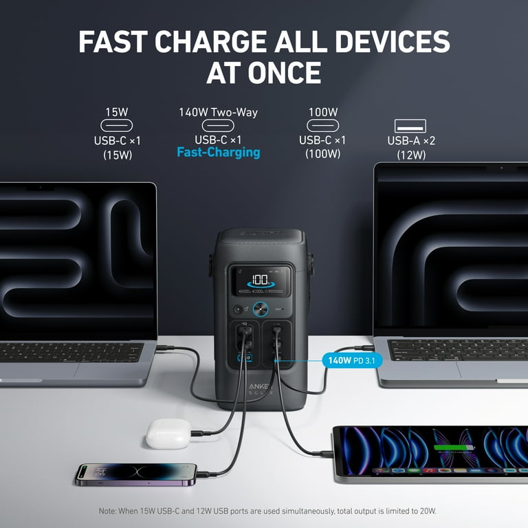 Anker SOLIX C200X DC Portable Power Station, 200W Solar Generator Anker SOLIX C200X DC Portable Power Station, 200W Solar Generator