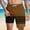 Brown, variant on Oplxuo Mens Swim Trunks Quick Dry Compression Liner 2 in 1 Shorts Men Swimsuit