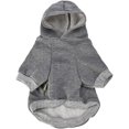 thumbnail image 2 of Ropa para perros y gatos Abrigo cálido con capucha de invierno - Ropa elegante para perros pequeños Teddy (gris S) Rojo Verde Cocina, Decoración y Otros, 2 of 3