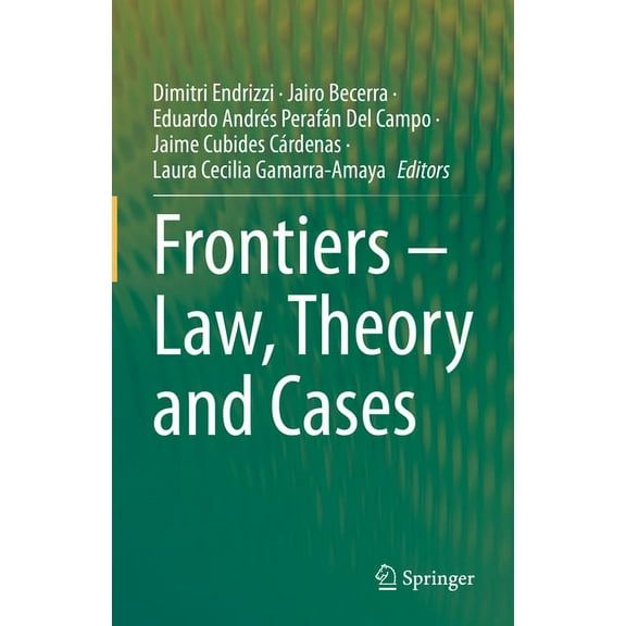 Frontiers - Law, Theory and Cases, (Hardcover)