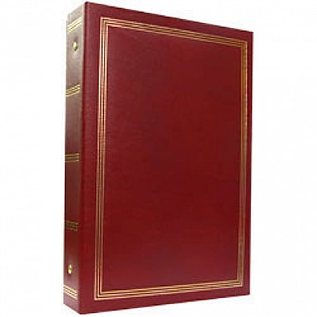Pioneer Leatherette Cover 3-Ring 504 Pocket Photo Album, 4x6, Navy