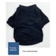 thumbnail image 4 of Visland-sudaderas para perros pequeños y cachorros, suéteres de lana para perros, ropa de invierno para perros, ropa cálida para cachorros, Gato, niño y niña,Negro,L, 4 of 7
