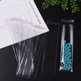 thumbnail image 3 of Rectangle OPP Cellophane Bags Clear 24x5cm Unilateral Thickness: 0.035mm Inner Measure: 21x5cm DIY, 3 of 3