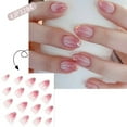Acrylic Nail Tips 500pcs Natural French Clear Nail Tips Long Coffin