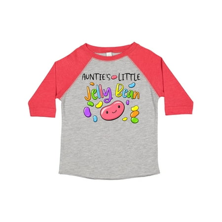 

Inktastic Aunties Little Jellybean Cute Easter Candy Gift Toddler Boy or Toddler Girl T-Shirt