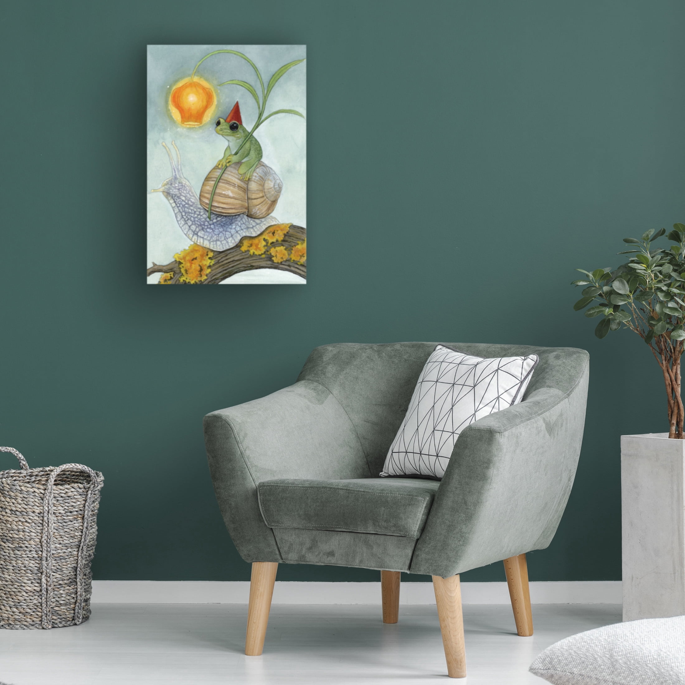 Trademark Fine Art Lea Chaillaud Onward Canvas Wall Art