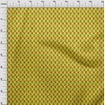 thumbnail image 3 of oneOone Cotton Cambric Yellow Fabric Merry Christmas Sewing Material Print Fabric By The Yard 42 Inch Wide, 3 of 4