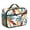 Dark-green-57, variant on Insulated Lunch Box Bag Tropical Palm Tree Hawaiian Island Aesthetic Cute Jungle Island Coastal Boho Vibe Food Carry Bag for Elementary School Travel