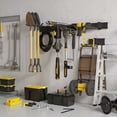 thumbnail image 4 of Zhouguangjun 30pcs Garage Organizer Wall Mounted Adjustable Tool Storage Rack System, 4 of 4