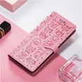 thumbnail image 4 of Funda Cartera FOXDOCK para iPhone 16 Pro Max , Flip PU con Relieve de Gatos y Perros, Tarjetero y Soporte, 4 of 6