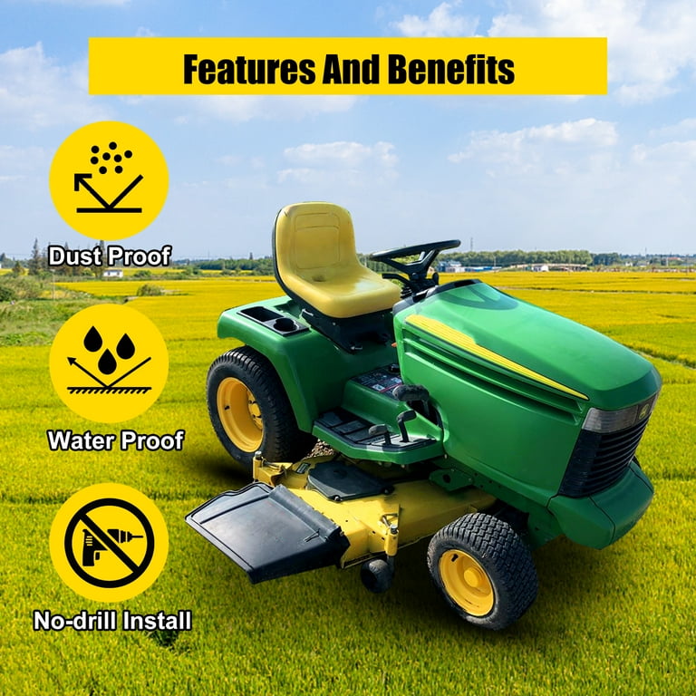 HECASA Upper & Lower Hood for John Deere Tractors GX 345/LX