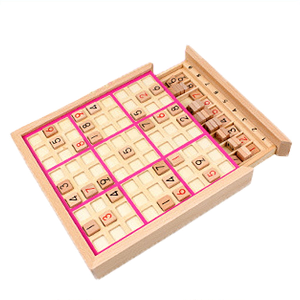 Details about   Sudoku Puzzle Toy Jigsaw Number Board Set Desktop Nine Grid Learning Educational 