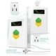thumbnail image 2 of Transformador reductor ZHENGXI de 1000 W, 220 V a 110 V con 10 protecciones, 2 of 6