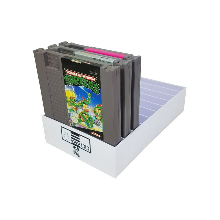 White NES Game Organizer, Cover, Nintendo Entertainment System - Walmart.com