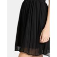 thumbnail image 4 of Time and Tru Women's Sunburst Pleat Mini Skirt, Sizes XS-XXXL, 4 of 4