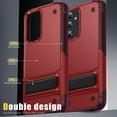 thumbnail image 4 of SaniMore for Samsung Galaxy A14 5G Case 6.6 inch 2023, Military Grade Shockproof Cover Heavy Duty Hybrid Soft TPU+Hard PC Case Non-Slip Gripping Case with Hidden Kickstand, Red, 4 of 8