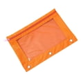 thumbnail image 3 of Three-hole Pen Case Transparent Document Folder Oxfords Cloth Storage Bag Large Airss Vent Large Capacity Stationery Bag, 3 of 7
