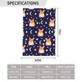 thumbnail image 6 of Sigee Corgi Lying With Moons And Stars for Live Happy Decorative Small Garden Flag,Double Sided Yard Flags Holiday Garden Flags for All Seasons, 6 of 9