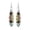 Pueblo, variant on Artisan-crafted Copper Earrings Feature Flower Earrings Southwest Native Earrings Arrows Earrings Leopard Southwest Earrings (Arrowhead)