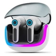thumbnail image 1 of VEATOOL Wireless Bluetooth Headset,Mic Dual con Cancelación de Ruido ENC,80H de Uso,luces RGB, 1 of 10
