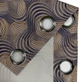 thumbnail image 4 of Ambesonne Grommet Curtain, , 50"x72", Amber Indigo, 4 of 5