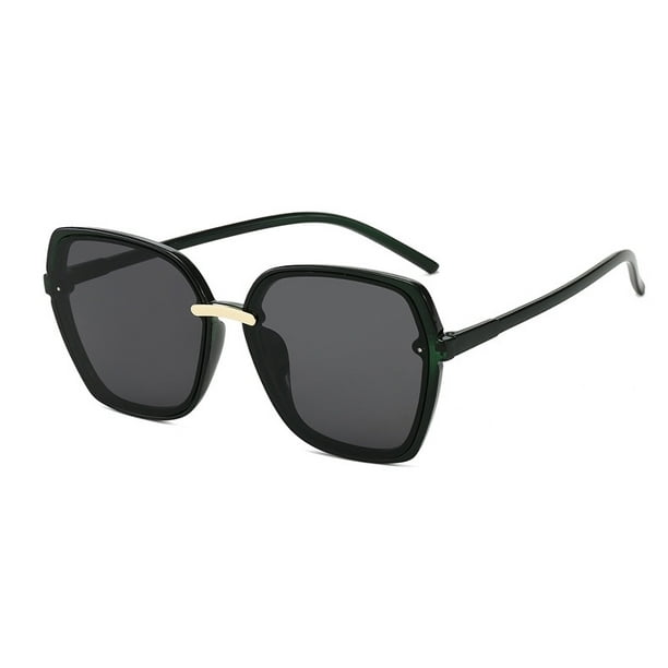 Gafas de sol cuadradas de gran tamano para mujer 2020 marca de lujo gradiente lente para hombres espejo de sombra UV400 Walmart en linea