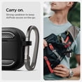 thumbnail image 4 of Funda protectora para AirPods 4 con mosquetón Spigen Rugged Armor, 4 of 7