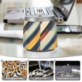 thumbnail image 6 of Yayeee Ashtray with Lid for Cigarette Smokeless Stainless Steel Home Ash Holder, Retro Colorful Stripes, 6 of 7