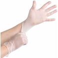 thumbnail image 2 of Guantes de vinilo resistentes, no estériles, sin polvo y sin látex para uso industrial, aptos para alimentos, agarre texturizado ambidiestro, 2 of 5