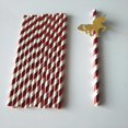 thumbnail image 3 of Sorbete de Papel Franja Servicio de Shower Suministro para Niños Accesorio Disponible Navidad rojo Yuyangstore Paja de papel de unicornio, 3 of 8
